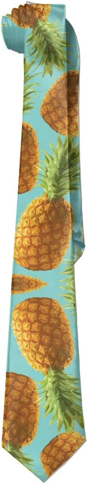 GYB HOME Mens Pineapple Skinny Tie/Ties