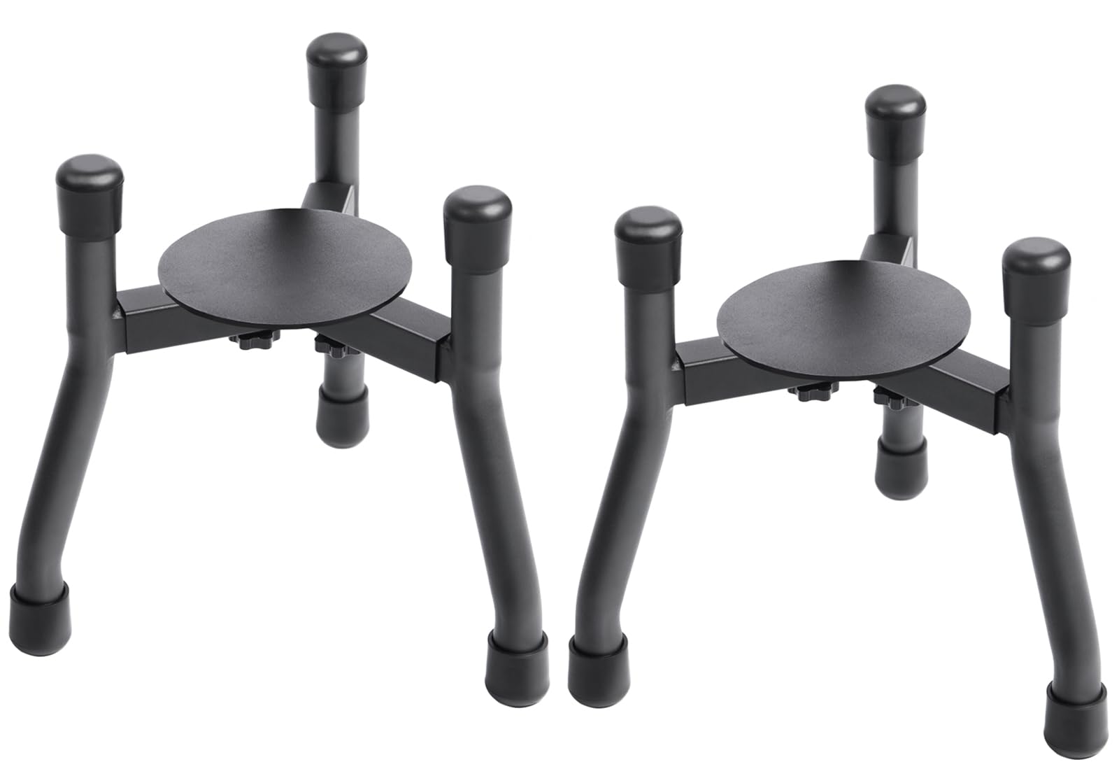 Photo 1 of CatAve Elevated Dog Bowls [ 2 Pack ], Adjustable Metal Raised Raised Dog Bowl Stand for Medium Dogs, Adjustable Wide 6.3"-10.2", with Anti-Slip (Bowl Not Included)