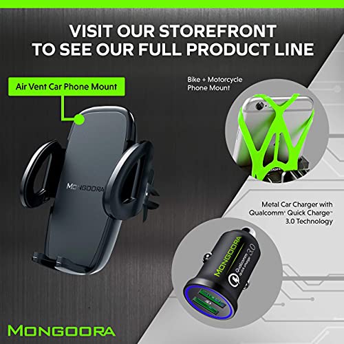 Mongoora Air Vent Car Phone Mount Holder Locking Cell Phone Car Mount
