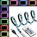 Sunnest TV LED Light Strip, 3.3Ft LED TV Backlight For HDTV USB Powered for 30-55 inch, 30leds Flexible 5050 RGB USB LED Strip Monitor Lighting, Changing Color Strip Kit+Wireless remote controller