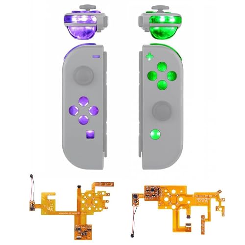 eXtremeRate LED Mod Kit for Nintendo Switch & Switch OLED Joycon – 7 ...
