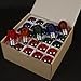 Novelty Lights 25 Pack S14 Outdoor Patio Edison Replacement Bulbs, E27 Medium Base, Multi, 11 Watt