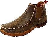 Twisted X Men's Driving Slip-On Moccasin Shoes Round Toe - Mdmg002