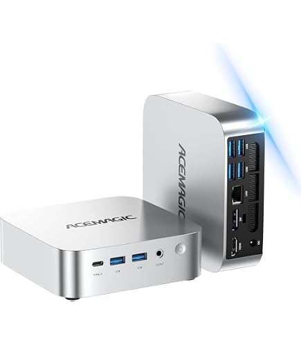 Amazon.com: ACEMAGICIAN Mini PC AMD Ryzen 5 7430U, Mini Gaming PC
