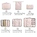 OEE 9pcs Luggage Packing Organizers Packing Cubes Set for Travel