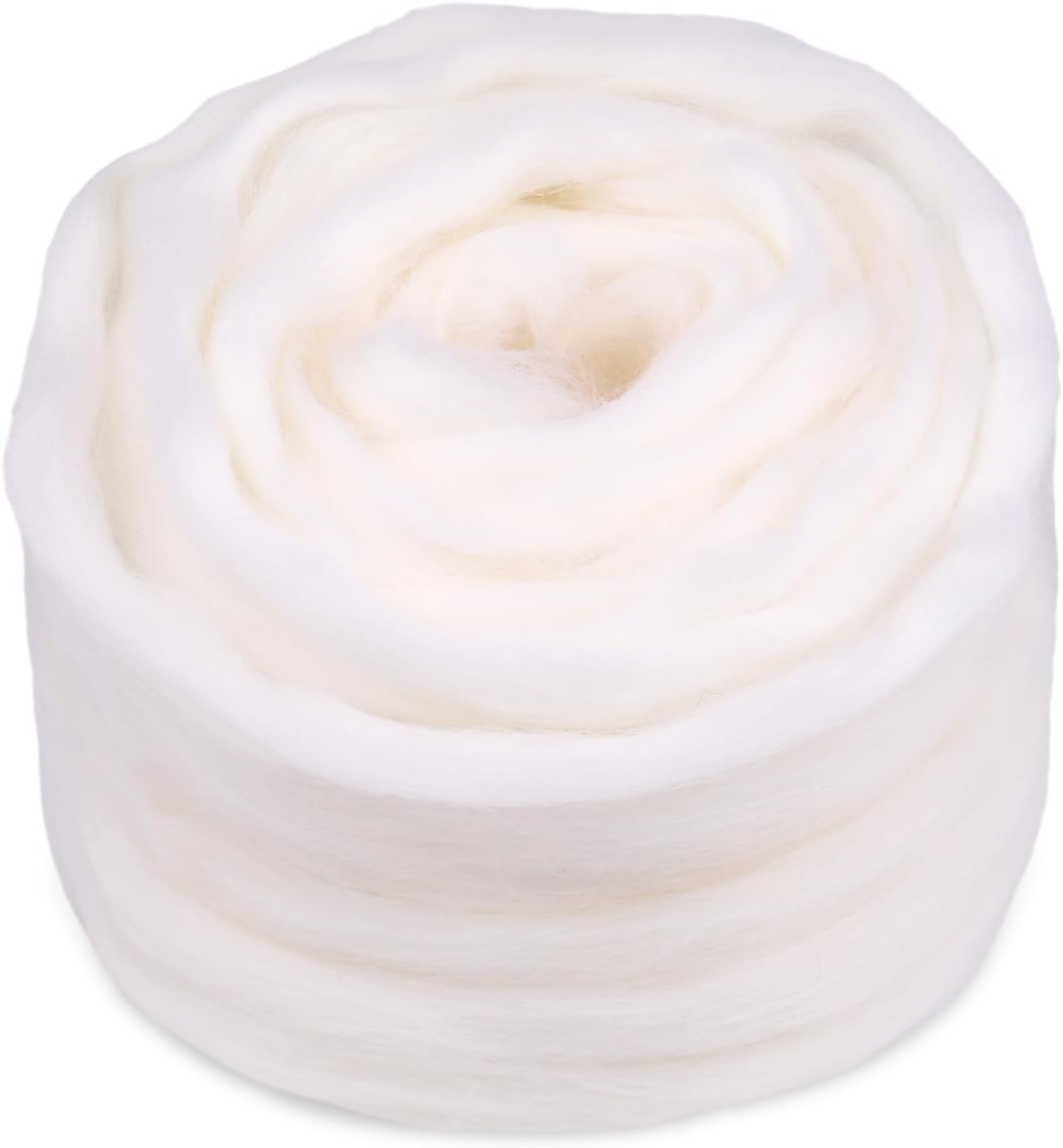 100g 3.52oz Needle Felting Wool, Wool Felting Yarn, Soft Wools Roving Yarns with Box, Ideal for Needle Feltings Spinning Weaving DIY Craft