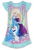 Disney Anna, Elsa and Olaf Sparkly Frozen Nightgown, Girls Sizes 4-12
