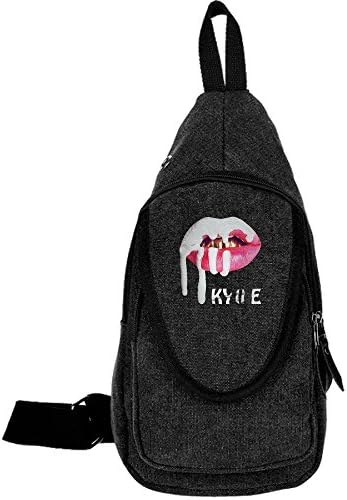 RMayyaN Kylie Jenner Unisex Canvas Sling Bag Black One Size