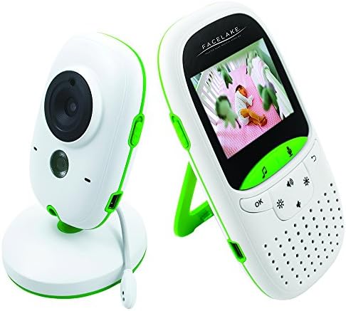 Facelake FL602 Video Baby Monitor with Night vision, Two Way Talk