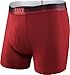 Saxx Men's Quest 2.0 Boxer Fly Red Ombre Stripe M