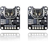 Treedix 2PCS DS1307 Real Time Clock RTC Breakout Board 5V Time Clock Compatible with Arduino