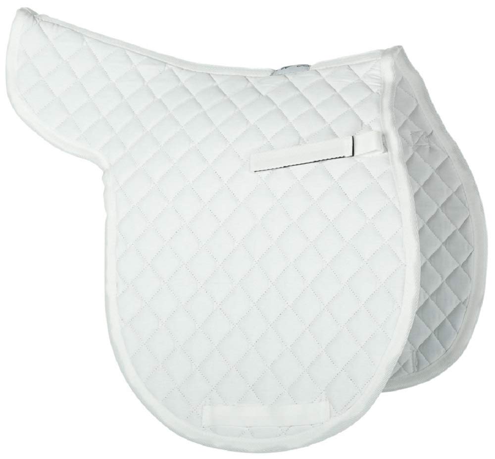 Gallop Quilted Numnah, Full Size, White