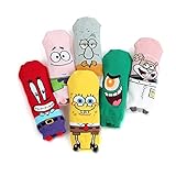 SpongeBob & Friends Ankle Socks(6-pack) size 6-8 OL