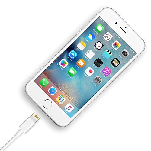 YCNEX Fast USB Data Sync and Charging Cable for iPhone, iPad Air, Mini, iPod NanoMand Touch (White)