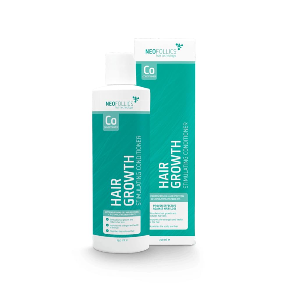 Neofollics Hair Growth Stimulating Shampoo - Promotes Hair Growth and Prevents Hair Loss - For Thicker and Fuller Hair - 250 ml