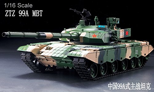 Heng Long 1/16 Scale Radio Remote Control Chinese ZTZ 99A MBT Tank Air Soft RC Battle Tank Smoke & Sound - Thumbnail 7