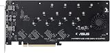 ASUS Hyper M.2 X16 Card V2 PCIe 4.0 NVMe RAID for AMD TRX40 X570 Intel view 2
