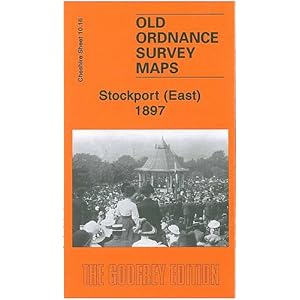 Stockport (East) 1897: Cheshire Sheet 10.16 Landkaart – Gevouwen Kaart, 1 oktober 2009