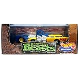 GO-MAD (Chevy Nomad) & TORQUED OFF (Custom Semi-Truck) * Limited Edition * Hot Wheels 1999 Baur's Beasts 1:64 Scale 2-Car Custom Vehicle Box Set