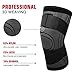 MoKo Knee Braces for Knee Pain [2 Pack], Women Men Adjustable Knee Compression Sleeve Stabilizers Support with Straps for Arthritis Meniscus Tear, Running, Sport, Weightlifting, Basketball, Volleyball