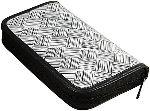 Medium size zip wallet made from UPC codes - FREE SHIPPING, card insert wallets purses purse upcycled style eco friendly vegan recycled of reclaimed materials repurposed gift gifts for me her barcode