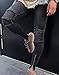 LOSIBUDSA Men's Skinny Slim Fit Straight Ripped Destroyed Distressed Zipper Stretch Knee Patch Denim Pants Jeans Black
