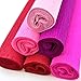 Star Brand Packing Crepe Paper Rolls,Wide Creped Paper Streamer,for Crepe Paper Flowers,Gift Wrapping,Floral Artwork,Assorted Color Florist Crepe Tissue Sheets
