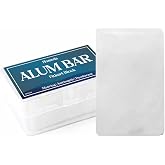 Homeda Alum Stone Block Aftershave, Deodorant, Underarm - Piedra Alumbre | Natural Potassium Bar 3.5oz - Shaving, Face &amp; Body For Women | Desodorante Para Las Axilas, Aclarar | Fitkari, Fitkiri, Allum