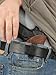 New Barsony Brown Leather Inside the Waistband Holster for Full Size 9mm 40 45