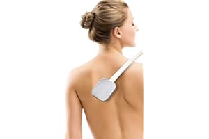 KMINA Long Handled Lotion Applicator for Back (Includes 3 Sponges), Cream Applicator for Seniors, Easy to Use