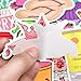 50Pcs Cute Vinyl Stickers Pack Waterproof for Laptop,Lovely Sticker Decals for Teen Girls,Computer,Skateboard, Luggage (Pink)