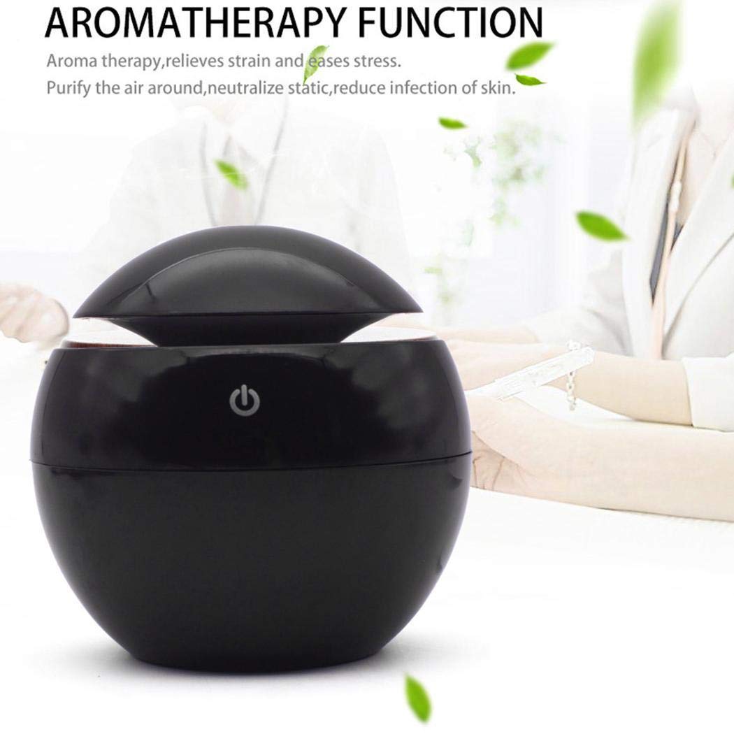 Iiloens Mini Portable Ultrasonic Humidifier Anti-dry Essential Oil Diffuser Humidifiers