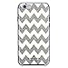 Kate Spade New York iPhone 6s Case [Shock Absorbing] Cover fits both iPhone 6, iPhone 6s - Chevron Silver Glitter/Cream