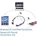 Bluetooth Earphone Neckband Headphones,V4.2 Stereo Noise Cancelling Wireless Headset, Sport Neckband Style Magnetic Earbuds with Mic for iPhone Series and Android Phones (Purple)