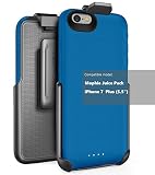 Encased Belt Clip Holster fits Mophie air and Mophie Plus Juice Pack Battery Case - iPhone 8 Plus/iPhone 7 Plus (5.5") (case Sold Separately)