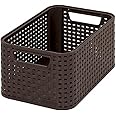 CURVER Style S - storage boxes & baskets (Storage basket, Brown, Rattan, Monotone, Bathroom, Bedroom)