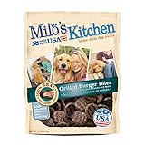 Milo's Kitchen Grilled Burger Bites Dog Treats, 15-Ounce