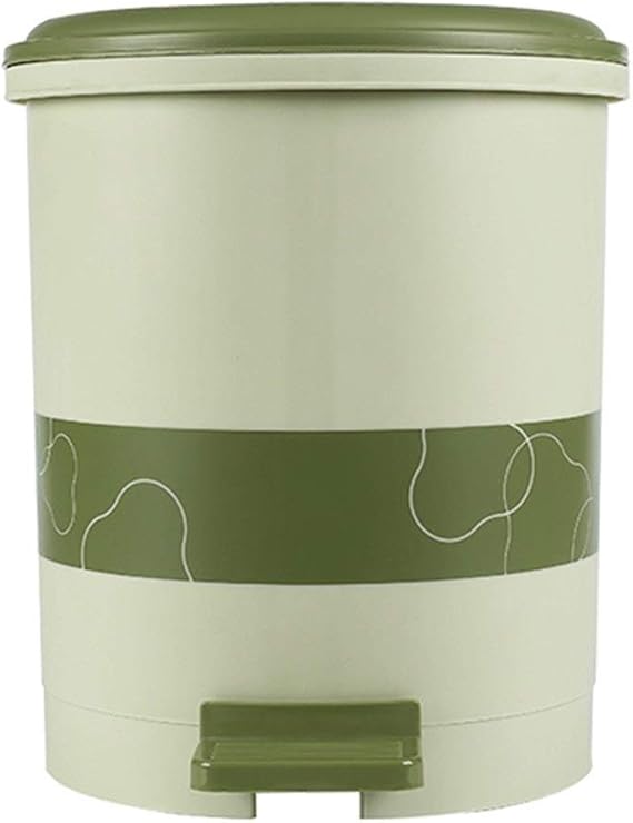 pedal bathroom trash can