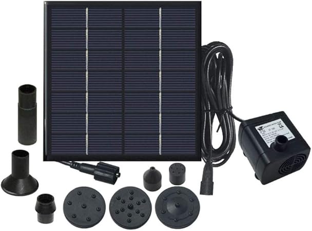 Huainiu Solar Springbrunnen Teichpumpe Wasserpumpe Fur Brunnen Teichpumpe Solar Gartenbrunnen Teich Springbrunnen Mit Beleuchtung Aussen Fur Baumarkt Garten Brunnen Solarpumpe Zierbrunnen Amazon De Garten