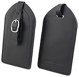 Genuine Leather Luggage Tag - by Kasper Maison