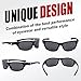 Duduma Polarized Sports Sunglasses for Baseball Running Cycling Fishing Golf Tr646 Durable Frame