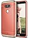 Caseology Wavelength for LG G5 Case (2016) - Stylish Grip Design - Coral Pink