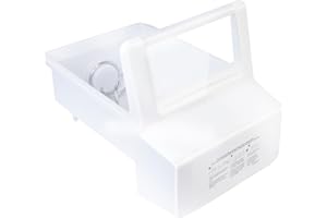 POOLKEY Upgraded W10558423 WPW10558423 Refrigerator Ice Bucket Replacement Compatible with Whirlpool Ice Maker Tray WRS315SDHZ, WRS325FDAM04, WRS325FDAM02, WRS315SDHM08 Parts for Whirlpool Fridge Ice Bin Tray