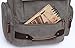 Canvas Backpack, Aidonger Vintage Canvas School Backpack Hiking Travel Rucksack Fits 15'' Laptop (Gray)