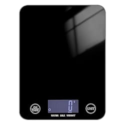 UMIRIKO Black Kitchen Digital Scale Weight Grams