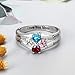 Lam Hub Fong Personalized Mothers Rings with 4 Simulated Birthstones Rings Mom Mothers Ring for Family Mothers Day Rings (7)