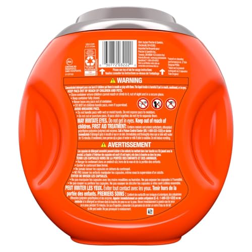 TIDE ULTRA OXI POWER PODS WITH ODOR ELIMINATORS LAUNDRY DETERGENT PACS, 25 COUNT, FOR VISIBLE AND INVISIBLE DIRT