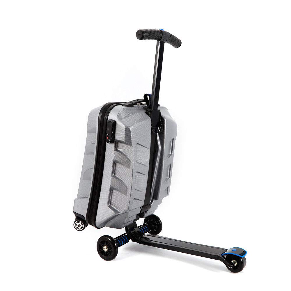 Luxury 21 Suitcase Scooter Travel Carry 