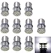 Cargo LED 10 Pcs Extremely Super Bright 1156 1141 1003 1073 BA15S 7506 50 SMD 3014 LED Replacement Light Bulbs for RV Indoor Lights 6000K Xenon White
