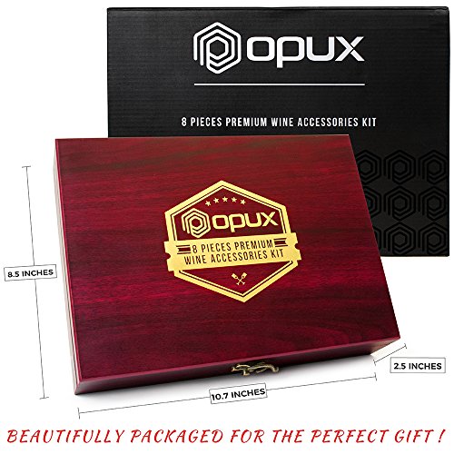 image for Premium Rabbit Wine Opener Set by OPUX | Wine Tool Set with Rabbit Cor